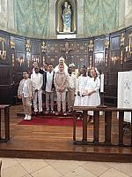 première communion à Bonnières le dimanche 2 juin 2024